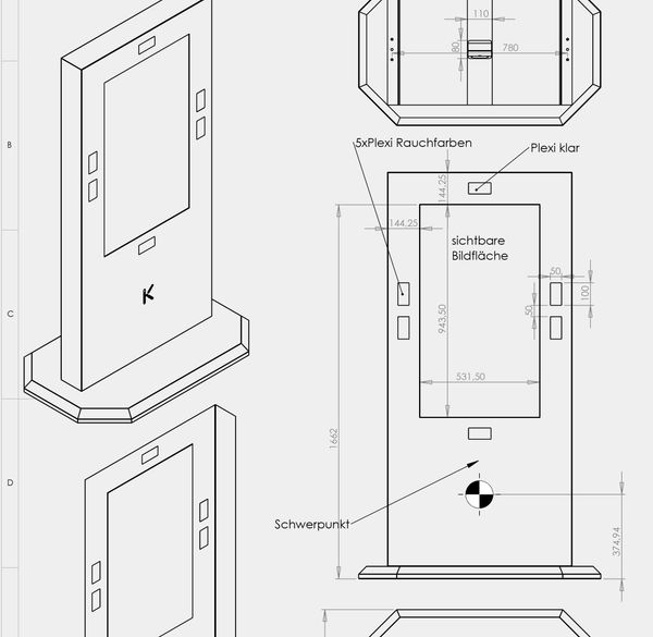 Maßgeschneidertes Gehäuse